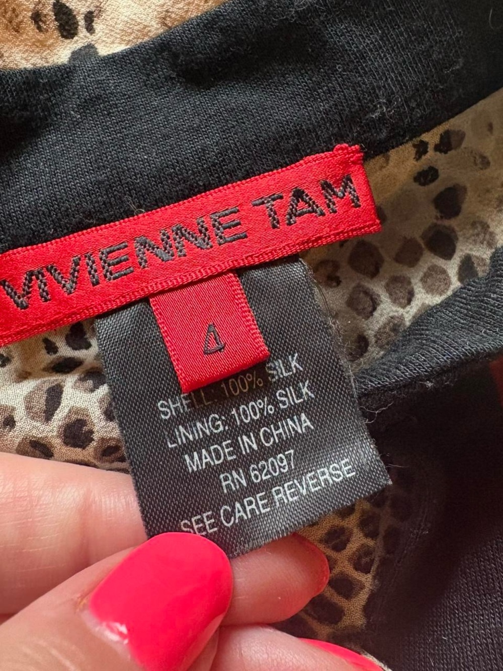 Vivienne Tam Silk Midi Dress - Picture 3 of 8